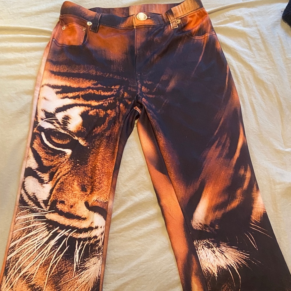 Tiger Print Pants